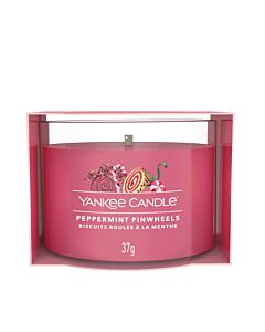Yankee Candle - Peppermint Pinwheels - Filled Votive Candle